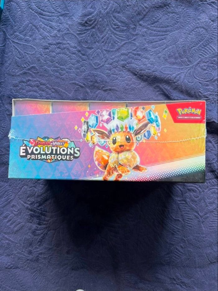 Display Bundle Evolution Prismatique EV8.5 Pokémon Neuf Scellé FR
