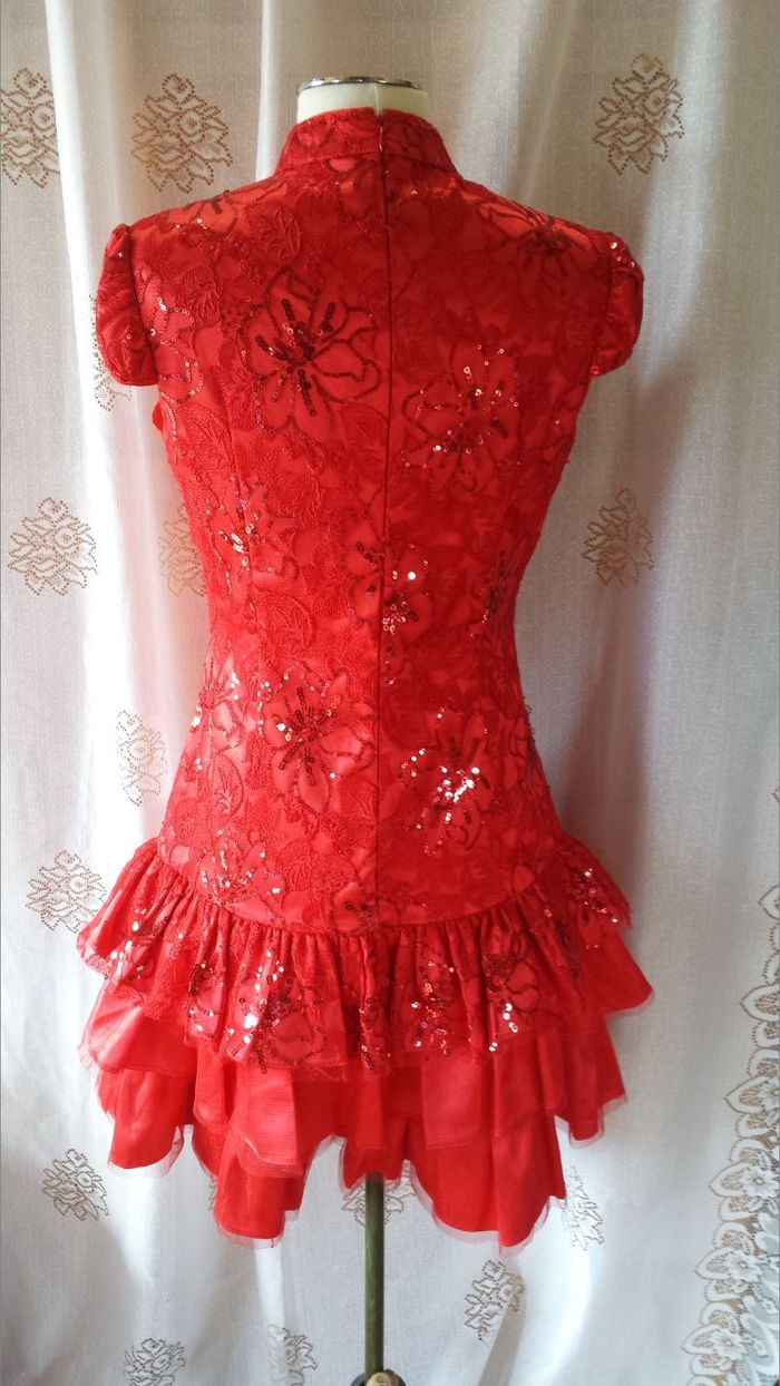 🌻 Robe rouge neuve de boutique Parisienne 🌻 - photo numéro 7