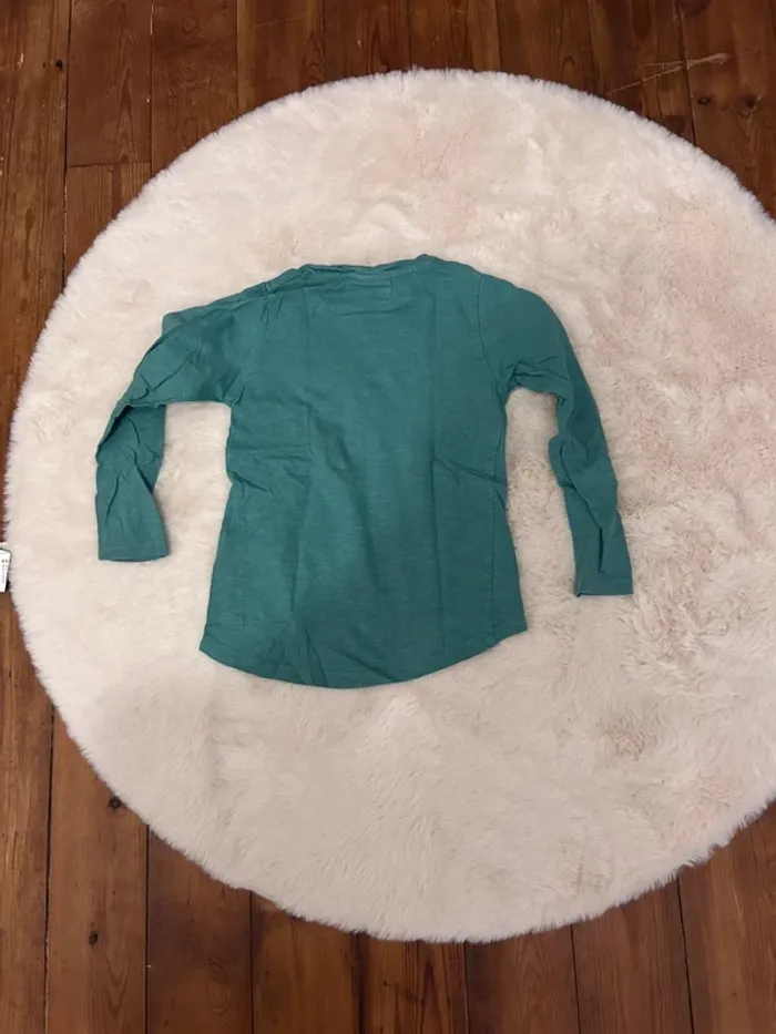 T-shirt manches longues Bimbalina - "Crème de la crème" - 5 ans (110 cm) - photo numéro 4