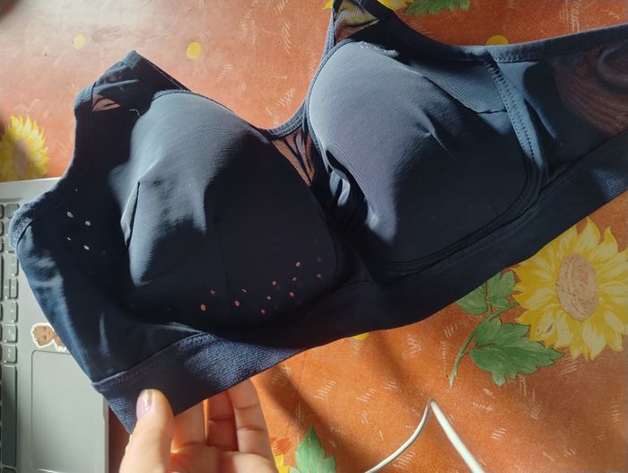 Brassière de sport bleue - photo numéro 3