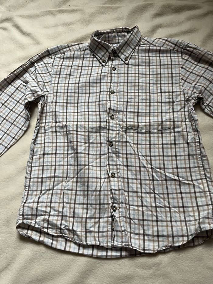 Chemise carreaux 10 ans - photo numéro 4