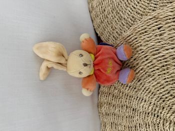 Mini doudou lapin orange KALOO