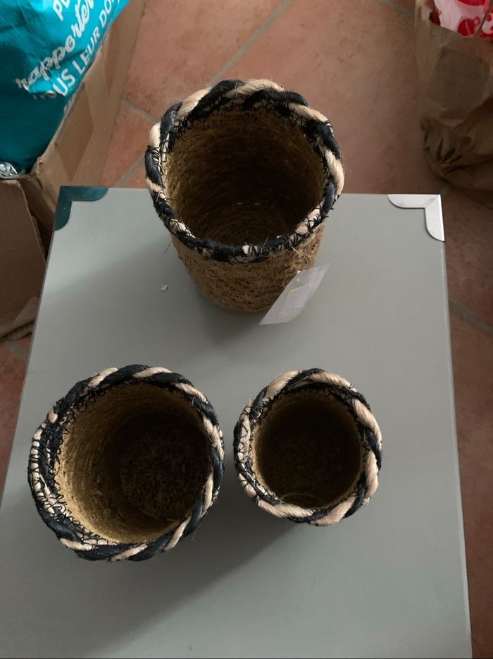 3 petits paniers rangement - photo numéro 5