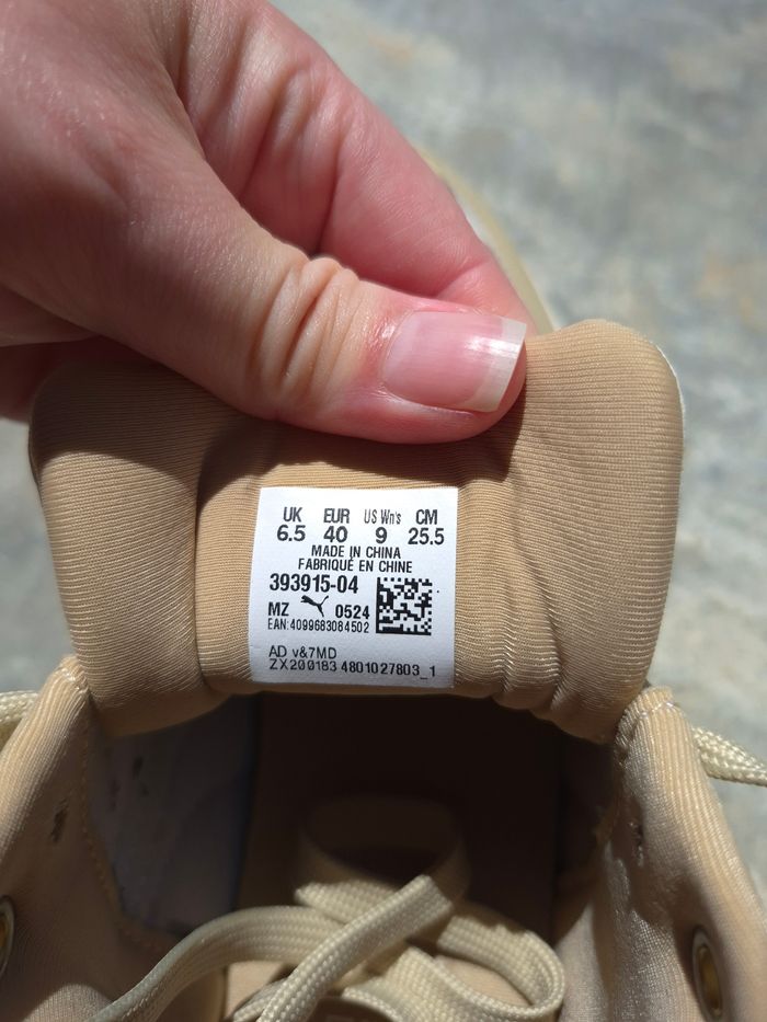Puma Cilia Wedge beige et blanc - photo numéro 4