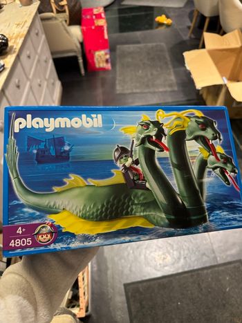 Monstre trois têtes playmobil