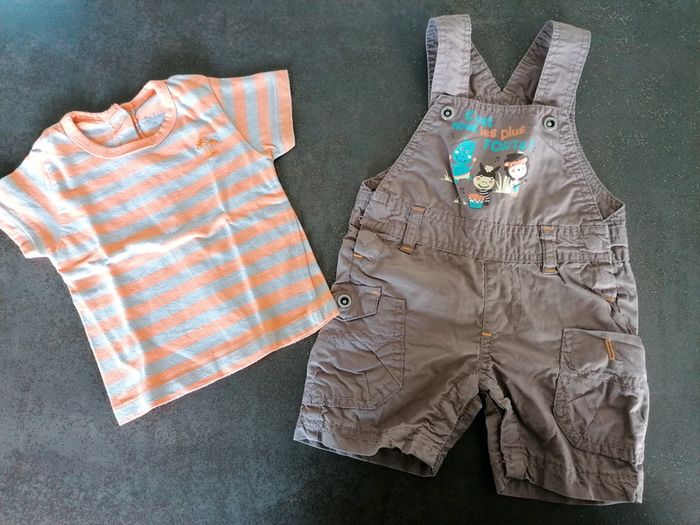 Ensemble tee-shirt combi short - photo numéro 2