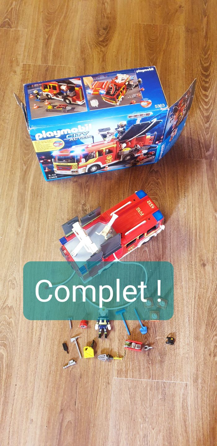 Playmobil - Camion pompier