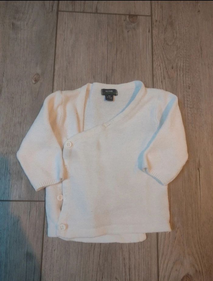 Brassière blanche mixte 1 mois