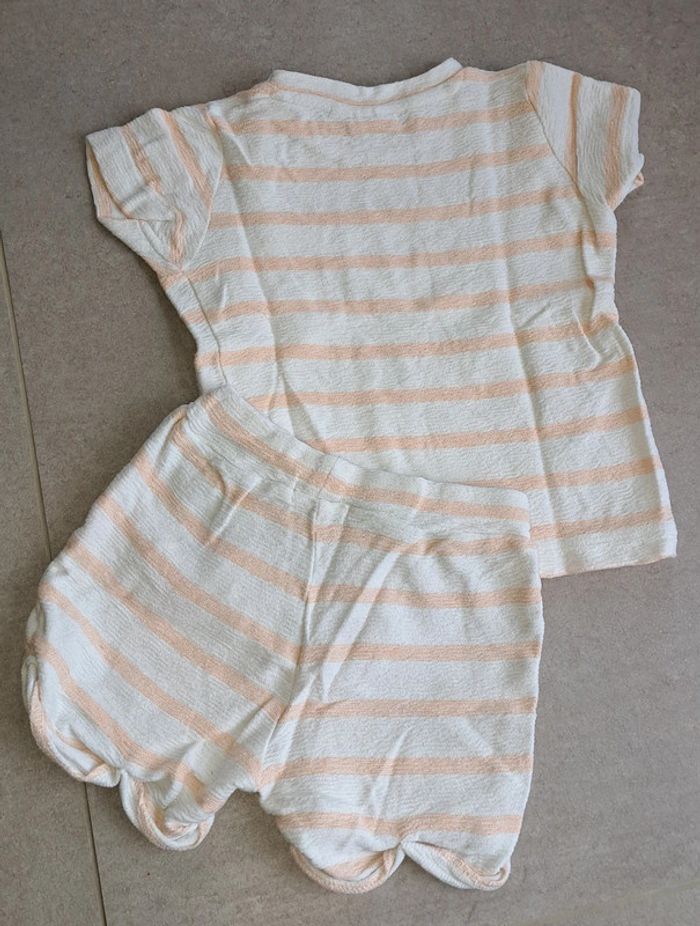 Ensemble Tee-shirt et short Name it 9 mois - photo numéro 6