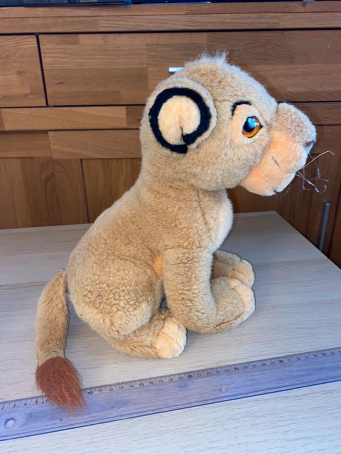 Peluche Disney roi lion lionceau simba 1994 King - photo numéro 6