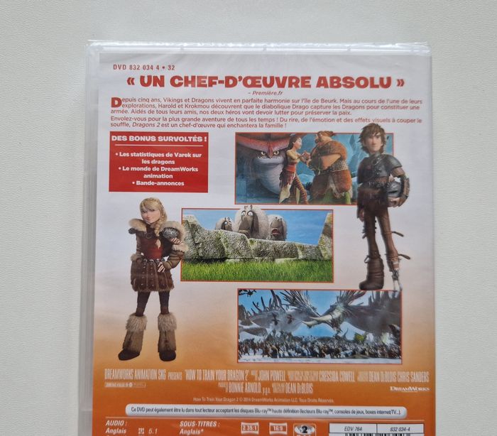 Films Dvd Dreamworks Dragon 2 - photo numéro 4