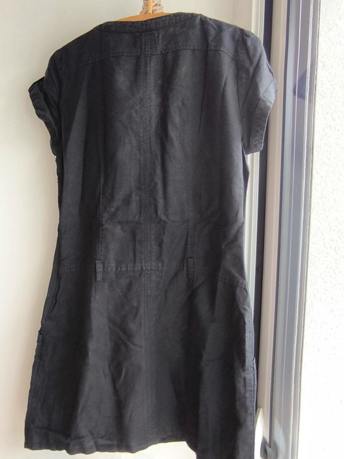 Robe lin 38 noire - photo numéro 2