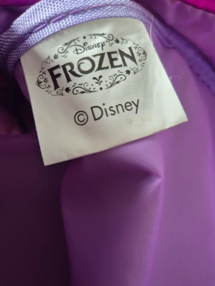 Grand sac Reine des neiges Frozen violet - photo numéro 9