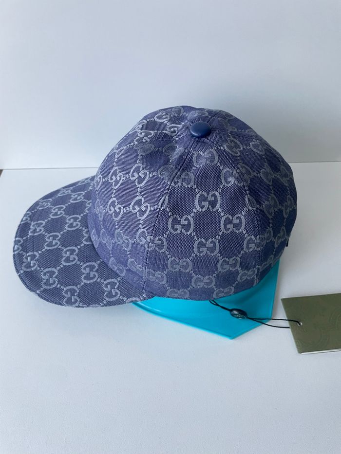 Casquette Gucci Dubai Bleu - photo numéro 5