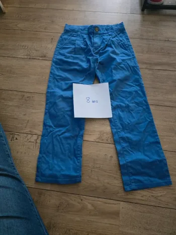 Pantalon kiabi bleu 8 ans