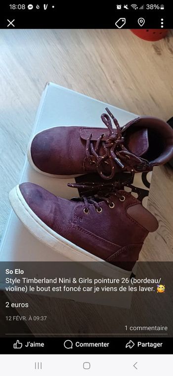 Chaussure 26