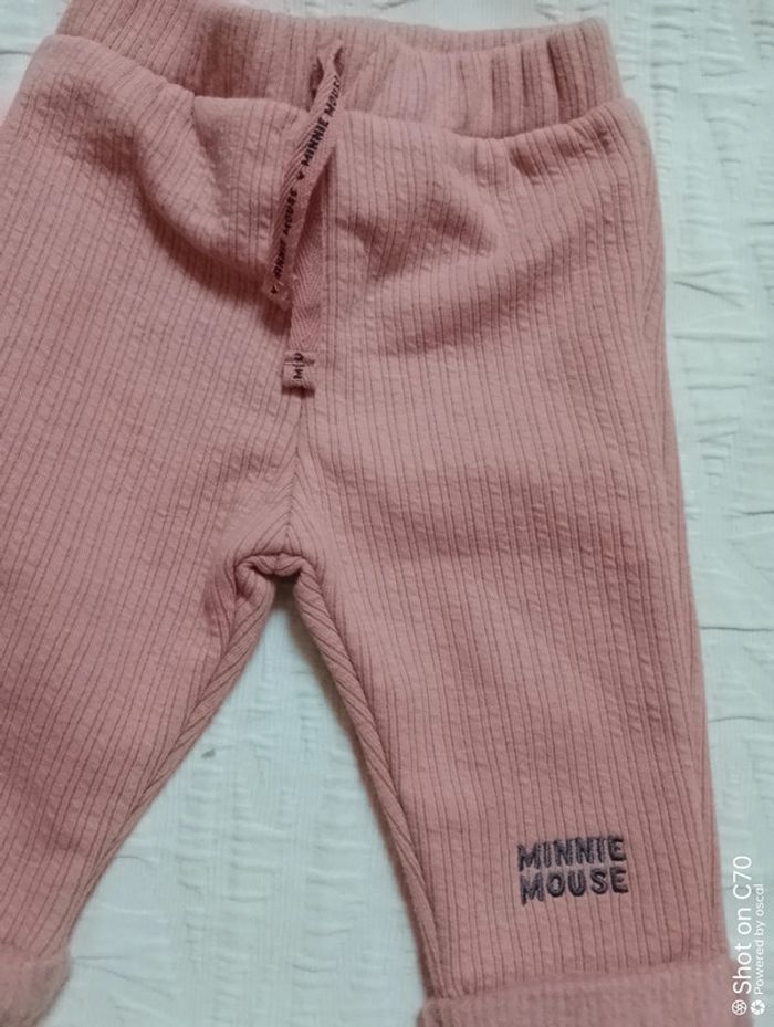Lot 4 leggings jeggings 3 mois Disney Minnie - photo numéro 4