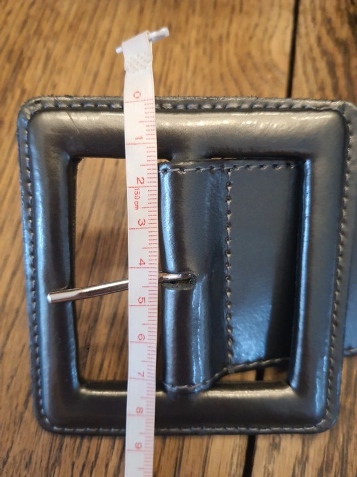 Ceinture noir brillant 1906 by Blue Star 85cm - photo numéro 13