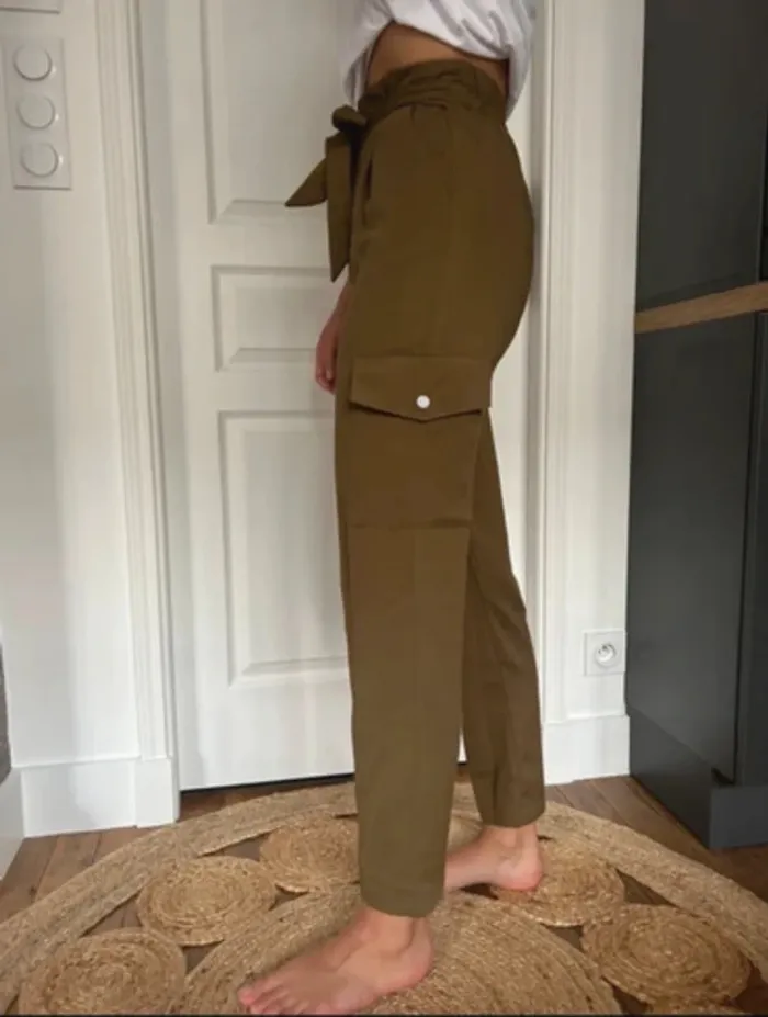 Pantalon kaki Primark taille 34 - photo numéro 4