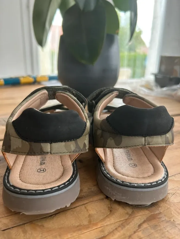 Sandales garçon militaire 34 - photo numéro 3