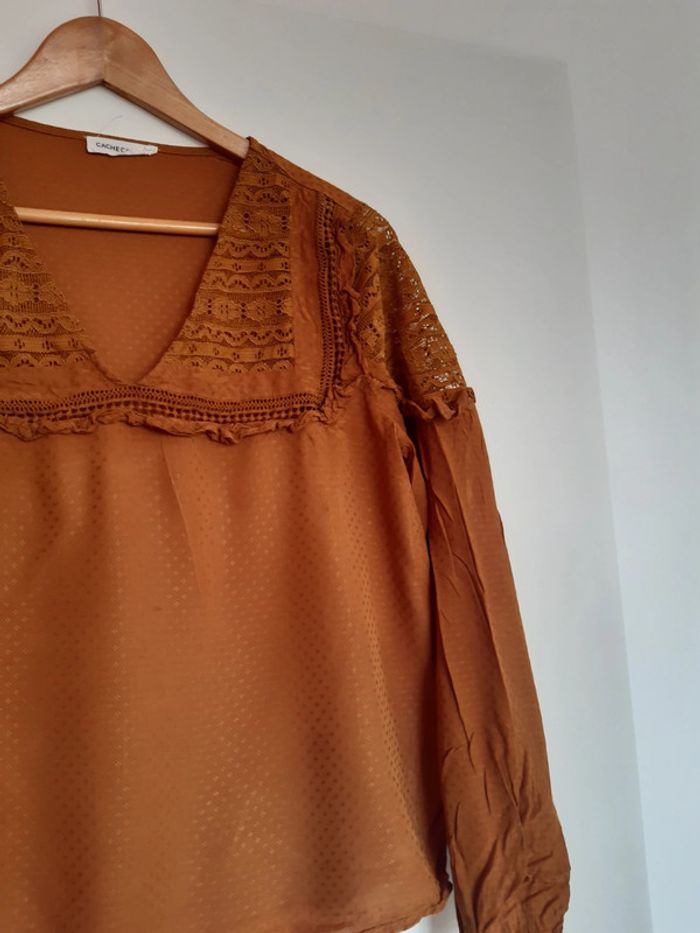 Blouse moutarde - photo numéro 4