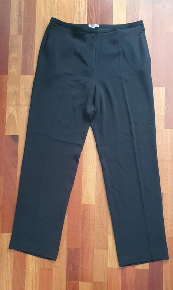 H&M - Pantalon femme tailleur noir - photo numéro 2