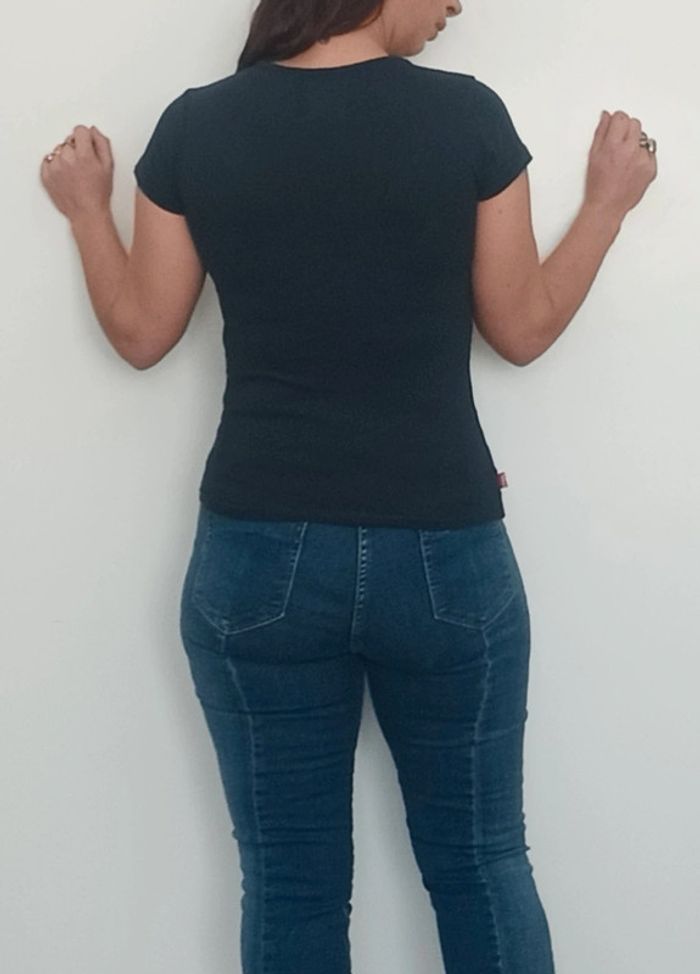 T-shirt marine classique levi's taille 14 ans - photo numéro 3