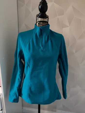 Polaire bleu