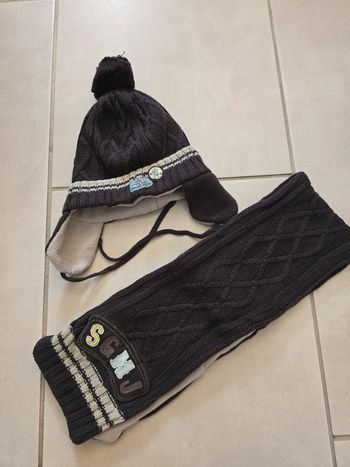 Bonnet écharpe