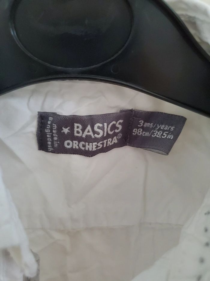 Chemise blanche manches longues 3ans - photo numéro 6