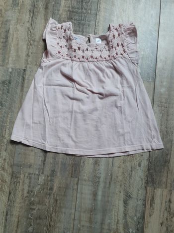 Chemisier rose 6 ans
