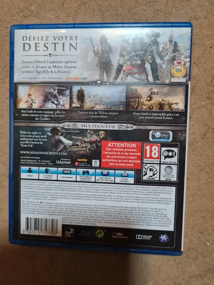 Ps4 assassin's creed Black flag - photo numéro 2