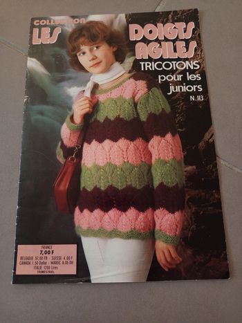 Magazine les doigts agiles tricotons pour les juniors