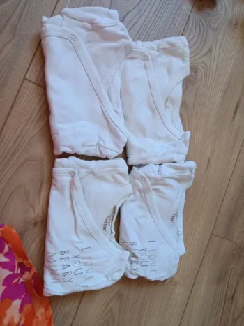 4 bodys manches longues Lupilu