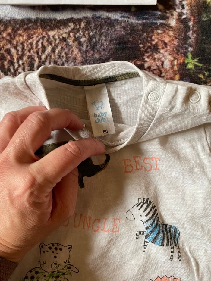 Haut manches longues Babyclub – 86 cm - photo numéro 2