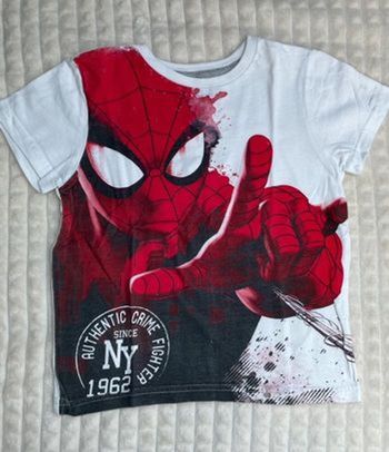 Tee-shirt garçon, Spiderman, 3/4 ans