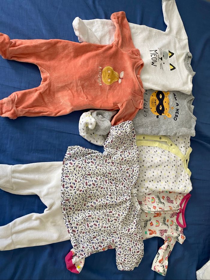 33 Pyjamas 1 mois fille garçon - photo numéro 5