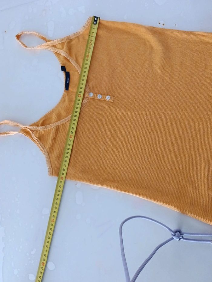 Débardeur jaune Kiabi XL - photo numéro 8