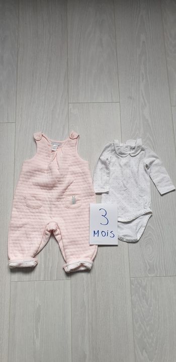 Ensemble fille 3mois