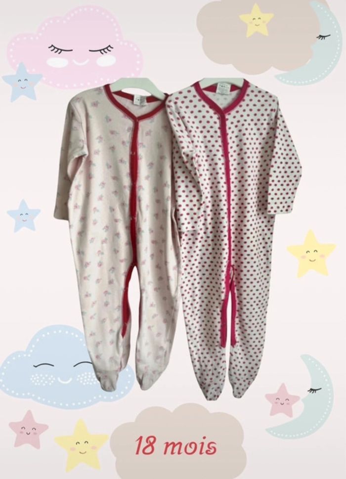 Lot de pyjamas 18-24 mois