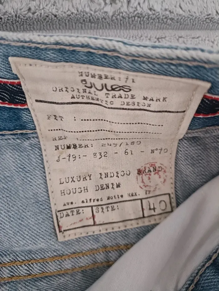 Short jean homme jules taille 40 - photo numéro 5