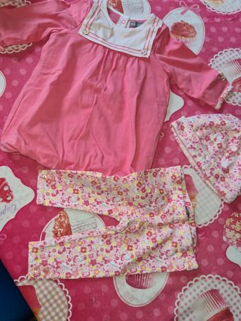 Ensemble 3 pièces sergent major 3 mois