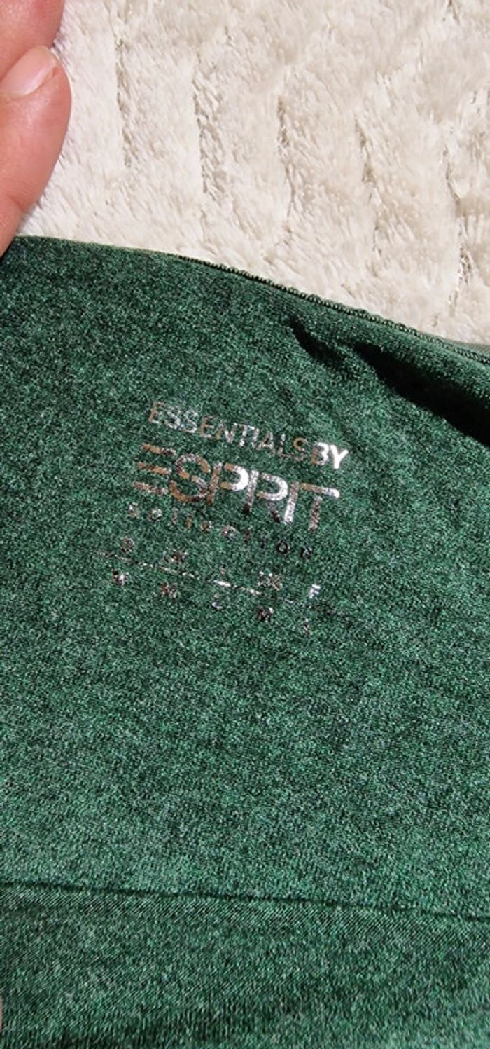 Top Esprit vert fines bretelles taille M ou 38 - photo numéro 4