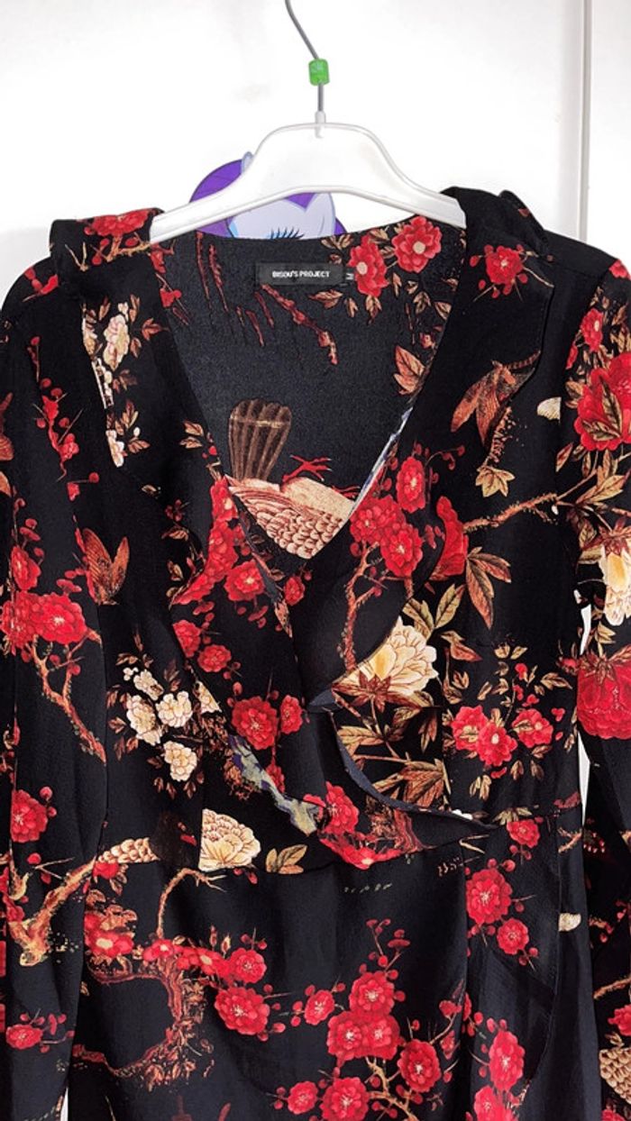 Très jolie robe manches longues taille 38 - photo numéro 3