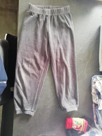 Pantalon pyjama velours 4A