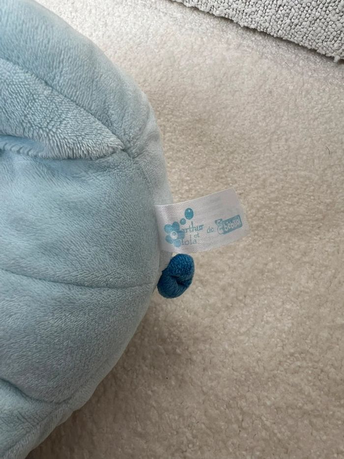 Peluche hippopotame bebisol - photo numéro 3