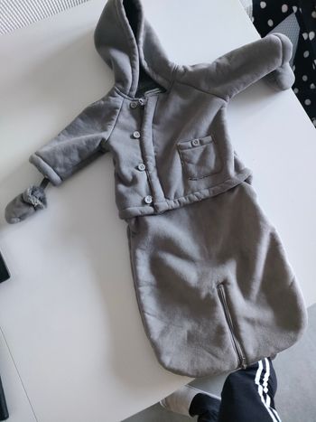 Conbinaison entière bébé Verbaudet combi pilote  grenouillère  6 9 mois