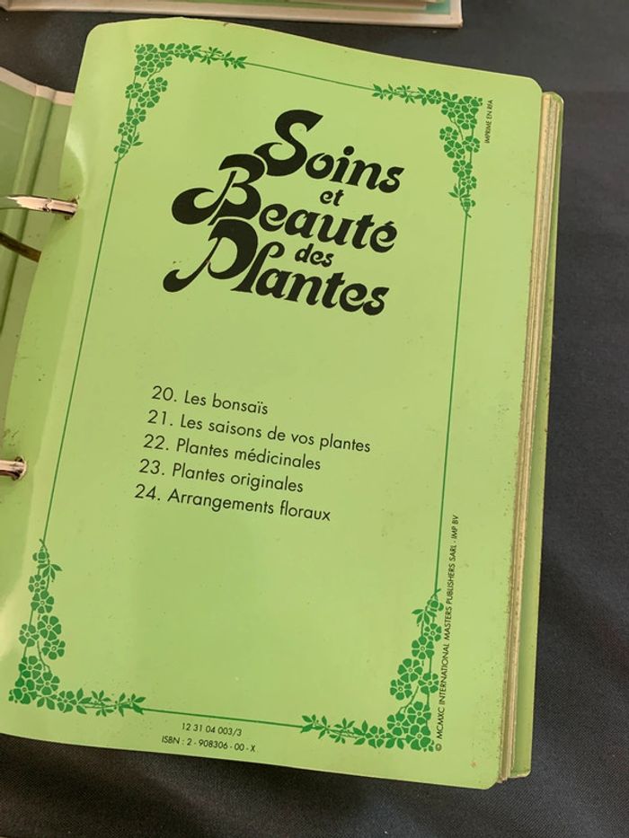 Soins et beauté des plantes - 1140 fiches explicatives - Série complète 6 classeurs + livre index - photo numéro 10