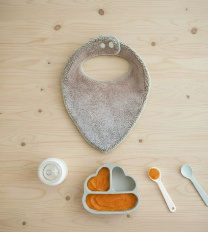 Bavoir bandana Naissance à 9 mois Création unique artisanale - photo numéro 5