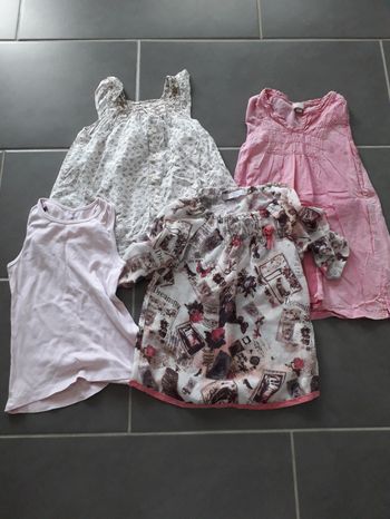 Lot de débardeurs fille 6ans